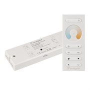 Контроллер SR-2839MIX White (12-24V, 2x5A, ПДУ) (Arlight, IP20 Пластик, 1 год) 024408-1