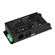 Декодер SMART-K35-DMX-SUF (12-36V, 3x10A, XLR3) (Arlight, Металл) 028408-1