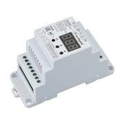 Декодер SMART-K36-DMX (12-24V, 4x5A, DIN) (Arlight, IP20 Пластик, 5 лет) 028409-1