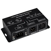 Усилитель DMX-сигнала LN-DMX-1CH (220V) (Arlight, IP20 Металл, 1 год) 016921-1