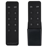 Пульт SR-2833K8 Black (диммер 8 зон) (Arlight, IP20 Пластик, 3 года) 020097-1