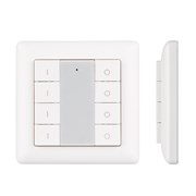 Панель Knob SR-KN9550K8-UP White (KNX, DIM) (Arlight, IP20 Пластик, 3 года) 021370-1