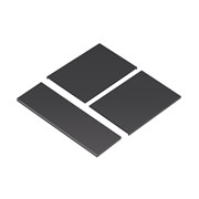 INTELLIGENT ARLIGHT Накладка панели KNX-23-3G-SUF Dark Grey (Backlightless) (IARL, IP20 Металл, 2 года) 052877-1