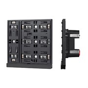 INTELLIGENT ARLIGHT Механизм панели KNX-303-22-IN Black (Bus) (IARL, IP20 Пластик, 2 года) 043109-1