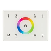 Панель Sens SMART-P83-RGB White (230V, 4 зоны, 2.4G) (Arlight, IP20 Пластик, 5 лет) 028402-1