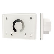 Панель Sens SMART-P79-DIM White (230V, 4 зоны, 2.4G) (Arlight, IP20 Пластик, 5 лет) 028398-1