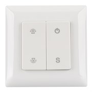 Панель SMART-P46-DIM-P-SUF (3V, 1 зона, Knob, 2.4G) (Arlight, Пластик) 028300-1