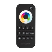 Пульт SMART-R22-MULTI Black (4 зоны, 2.4G) (Arlight, IP20 Пластик, 5 лет) 023473-1