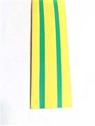 Термоусадочная трубка ТТУ 60/30 желто-зеленая 1 м IEK UDRS-D60-1-K52