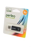 PERFEO PF-C13B016 USB 16GB черный BL1(блистер 1шт) 16620