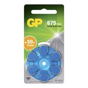 GP Hearing Aid ZA675F-D6 ZA675 BL6(блистер 6шт) 12758