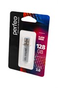 PERFEO PF-C14S128ES USB 3.0 128GB C14 Silver Metal Series BL1(блистер 1шт) 19201