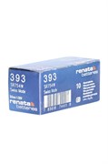 Батарейки серебряно-цинковые RENATA SR754W     393 (0%Hg), упак. 10 шт 19868