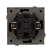 Механизм выключателя одноклавишный проходной SWT-TENDO-MKP1-SFPL-GR (230V, 10A) (Arlight, -) 054581