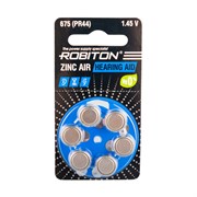 ROBITON HEARING AID R-ZA675-BL6 675 PR44 DA675 V675A BL6(блистер 6шт) 16914