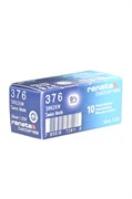 Батарейки серебряно-цинковые RENATA SR626W    376 (0%Hg), упак. 10 шт 19752