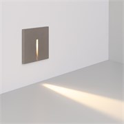 Светильник LT-TIE-S100-3W Warm3000 (GR, 25x45 deg, 230V) (Arlight, IP65 Бетон, 3 года) 050877
