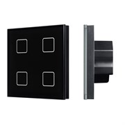 INTELLIGENT ARLIGHT Сенсорная панель DALI-301-11-IN Black (BUS/24V, Backlight) (IARL, IP20 Пластик, 5 лет) 046573