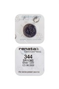 Батарейки серебряно-цинковые RENATA SR1136S    344 (0%Hg), упак. 10 шт 12985-1