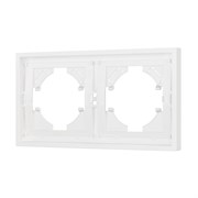 Рамка пластиковая FRM-TENDO-SFPL-2-WH (Arlight, -) 054649