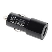 Адаптер/блок питания автомобильный ROBITON USB2100/Auto 2100мА с USB входом (12-24V) BL1(блистер 1шт) 13707