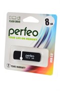 PERFEO PF-C08B008 USB 3.0 8GB черный BL1(блистер 1шт) 14574