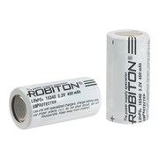 ROBITON LiFe16340-450 450мАч без защиты PK1 17450