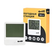 GARIN Точное Измерение WS-4 термометр-гигрометр-часы-календарь с внешним датчиком 16940