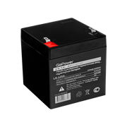 Аккумулятор свинцово-кислотный GoPower LA-1250 12V 5Ah клеммы T1/ F1 (1/10) 00-00026183