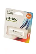 PERFEO PF-C01G2W016 USB 16GB белый BL1(блистер 1шт) 16916
