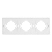 Рамка пластиковая FRM-TENDO-PL-3-WH (Arlight, -) 053843