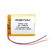 ROBITON LP884762 3.7В 3200мАч PK1 17159