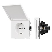 Механизм розетки влагозащищённый SCT-TENDO-MCP-PL-WH (230V, 16A) (Arlight, -) 054090