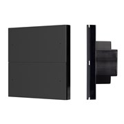 INTELLIGENT ARLIGHT Кнопочная панель SMART DALI-301-22-4K-D2-IN Black (BUS, Frameless) (IARL, IP20 Пластик, 5 лет) 060976