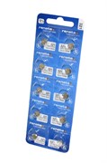Батарейки серебряно-цинковые RENATA SR616SW   321 (0%Hg) BL10(блистер 10шт) 19774
