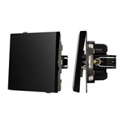 Механизм выключателя одноклавишный проходной SWT-TENDO-MKP1-PL-BK (230V, 10A) (Arlight, -) 054041