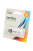 PERFEO PF-C13W016 USB 16GB белый BL1(блистер 1шт) 16621