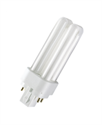 Лампа люминесцентная OSRAM DULUX D/E 26W/21-840  G24q-3 (холодный белый 4000К)  4099854122453