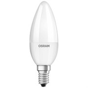 Лампочка светодиодная Е14 OSRAM LED Star, 600лм, 7Вт, 2700К, теплый белый свет, E14, Свеча 4058075134171