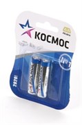Батарейки КОСМОС LR6 АА BL2 (блистер 2 шт) 4607136512702