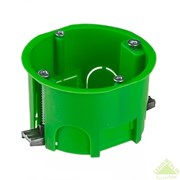 Коробка установочная 68х45мм пластиковые лапки ГИПРОК HEGEL КУ1201