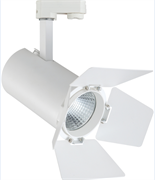 Светодиодный трековый светильник TEATRO 30Вт 4000К 38гр 3300Лм CRI=83 Белый -   со шторками TL-2000000720906