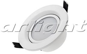 Светильник Светодиодный   LTD-70WH 5W Day White 120deg (Arlight, IP40 Металл, 3 года) 018040