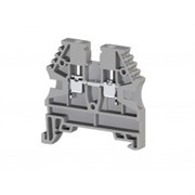 Klemsan, 304120, Клеммник на DIN-рейку 2,5мм.кв. (серый) AVK2,5 00000001040