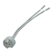 Ecola base GU5.3 патрон керамический с проводами 2*8cm (1 из уп. по  50) AB53LWEAY