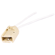 Ecola base G9 патрон керамический с проводами 2*8cm (1 из уп. по  50) AB09LWEAY