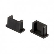 Заглушка для MIC черная глухая (arlight, Пластик) 020919