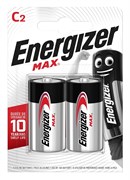Батарейки ENERGIZER MAX LR14/E93/C BL2 (блистер 2шт) 7638900426809
