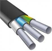Кабель силовой АВВГ-П 3х2.5 (N.PE)-0.660 черный ТРТС 9641778