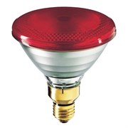 Лампа FL-IR PAR38 175W RED E27 230V красное стекло (инфракрасная  ) 609823